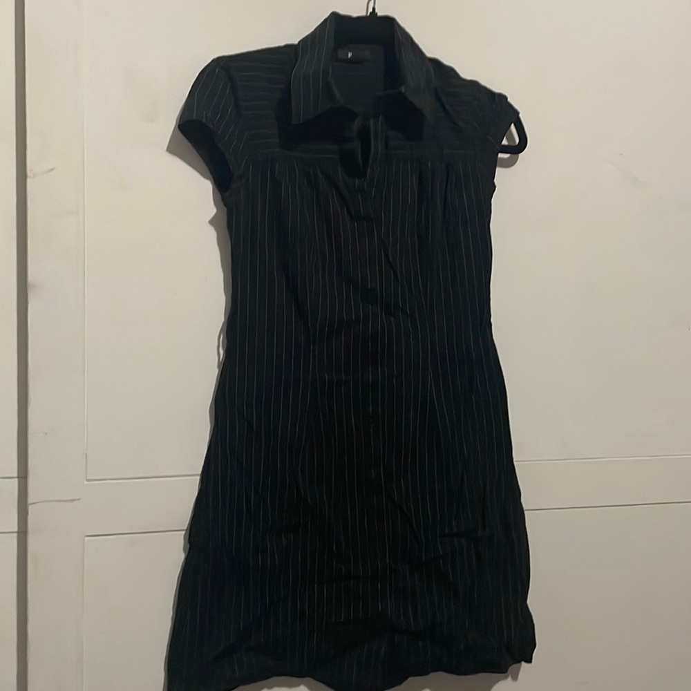 BCX pinstripe dress